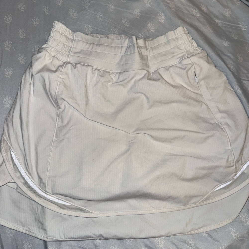 White Lululemon Skort 4